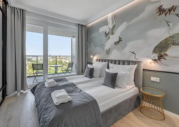 Lägenhet Modern Tower & View By Downtown Gdynia